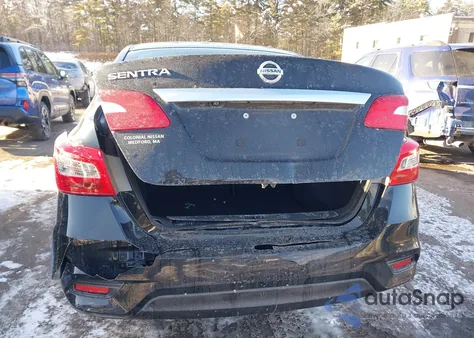 2019 Nissan Sentra S z USA, uszkodzony, nr VIN 3N1AB7AP7KY224803